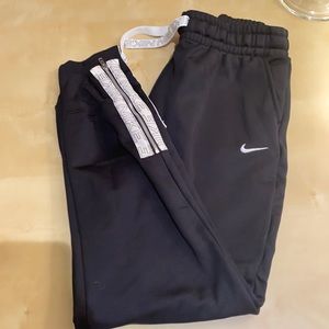 Nike dri-fit track pants in size S